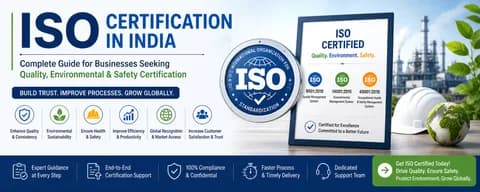 ISO Certification in India — Quality, environmental and safety management systems