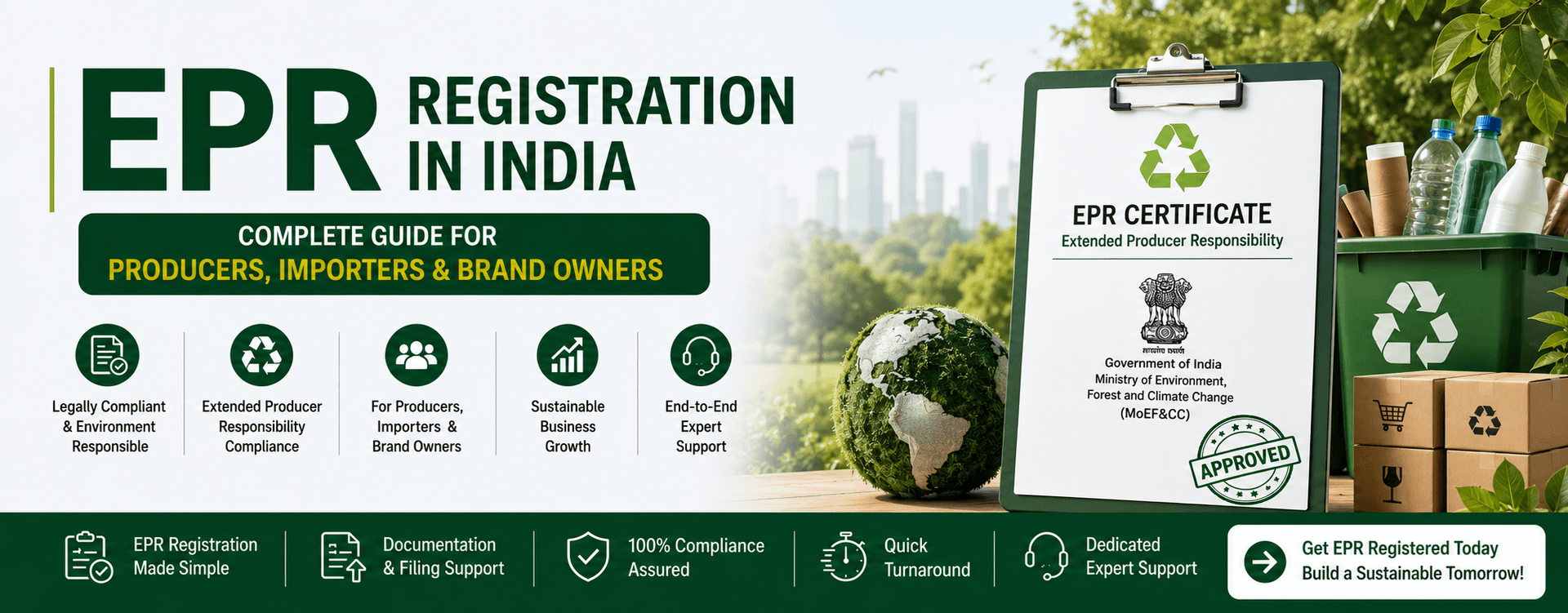 EPR Registration in India — Extended Producer Responsibility compliance under CPCB